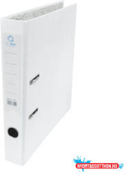  Iratrendező A4, 5cm, két oldalt PP borítás, lapraszerelt, Bluering® Premium fehér (IRRST5FEHLAP)