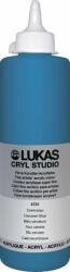 LUKAS Cryl Studio Plastic Bottle Vopsea acrilică Cerulean Blue 500 ml 1 buc (747210500)