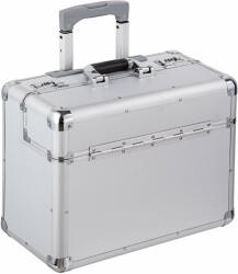 tectake Alumínium pilóta bőrönd (3302234)