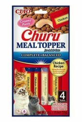 Inaba Foods Churu Meal Topper Recompensa Cremoasa Reteta Pui 4 buc - shop4pet