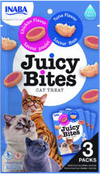 Inaba Foods Juicy Bites Recompense pentru Pisici cu Ton si Pui - shop4pet
