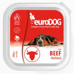 Euro Dog nedves kutyaeledel 300g marha