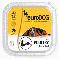 Euro Dog nedves kutyaeledel 300g baromfi