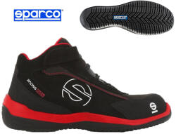 Sparco Munkavédelmi bakancs SPARCO - Racing EVO S3 fekete-piros 40-es (751540RSNR)