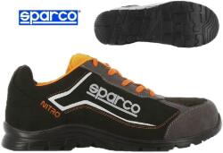 Sparco Munkavédelmi cipő SPARCO - NITRO S3 szürke 46-os (752246NRGR)