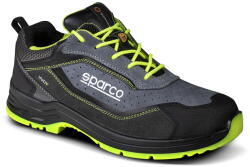 Sparco Munkavédelmi cipő SPARCO - Indy Texas S1PS ESD fekete-zöld 42-es (753842GSGF)