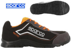 Sparco Munkavédelmi cipő SPARCO - NITRO S3 szürke 39-es (752239NRGR)