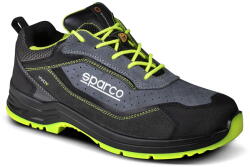 Sparco Munkavédelmi cipő SPARCO - Indy Texas S1PS ESD fekete-zöld 46-os (753846GSGF)