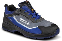 Sparco Munkavédelmi cipő SPARCO - Indy Charlotte S3S ESD fekete-kék 42-es (753742GSAZ)