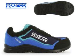 Sparco Munkavédelmi cipő SPARCO - NITRO S3 kék 44-es (752244NRAZ)