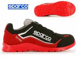 Sparco Munkavédelmi cipő SPARCO - NITRO S3 piros 45-ös (752245RSNR)