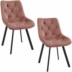  2x szék sj. 33 por rózsaszín (2xCSJ.33-PP)