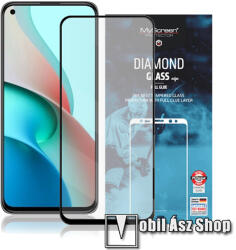 MyScreen Xiaomi Mi 11 Lite, Mi 11 Lite 5G, 11 Lite 5G NE, MYSCREEN DIAMOND GLASS EDGE üvegfólia, 9H, 0.33mm, Teljes, Fekete (MD5585TG DEFG BLACK)