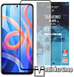 MyScreen Xiaomi Poco M4 Pro 5G, Note 11 5G (China), 11T 5G, 11S 5G, MYSCREEN DIAMOND GLASS EDGE üvegfólia, 9H, 0.33mm, Teljes, Fekete (MD6253TG DEFG BLACK)