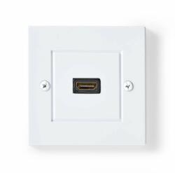Nedis Priza perete aplicata 1 x HDMI 4K60Hz, Nedis CVGB34950WT (CVGB34950WT)