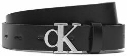 Calvin Klein Jeans Curea de Damă Calvin Klein Jeans Round Mono Plaque Lthr Belt 25Mm K60K612271 Negru