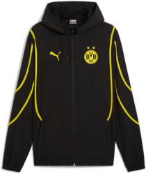 PUMA Borussia Dortmund Pre-Match Men's Woven Soccer Jacket Kapucnis kabát 777601-02 Méret XXL