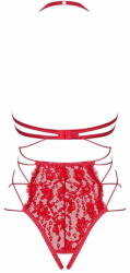 Obsessive Női body + Nőin zokni Gatta Calzino Strech, piros, L/XL - mall - 21 690 Ft