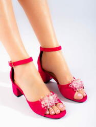 Amiatex Női szandál 100386 + Nőin zokni Gatta Calzino Strech, rózsaszín árnyalat, 37