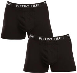 Pietro Filipi 2PACK férfi boxeralsó Pietro Filipi golyó tartó fekete (2BCL002) XL