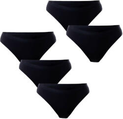 Pietro Filipi 5PACK női bugyi Pietro Filipi fekete (5KB001) XXL