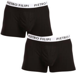 Pietro Filipi 2PACK férfi boxeralsó Pietro Filipi golyó tartó fekete (2BCL003) M