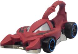 Diecast Masina sport scorpion, Diecast, visiniu si argintiu, plastic si metal, 8 x 3 x 3 cm, functie color shifter