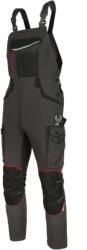 Naprotect Salopeta de protectie Professional Dynamic Stretch Slim gri negru (4860)