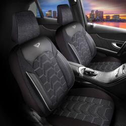 PANDA-CSC Huse auto RUSH negru-gri