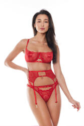 Anais Amoura Set Red L/XL