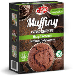 Celiko gluténmentes muffin csokoládéval és puding krémmel 310 g