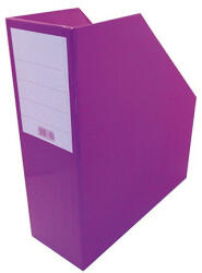 PD Office Iratpapucs pd karton merev falú A/4 9 cm gerinccel fóliás lila