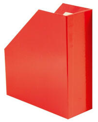 PD Office Iratpapucs pd karton merev falú A/4 9 cm gerinccel fóliás piros