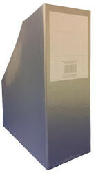 PD Office Iratpapucs pd karton merev falú A/4 9 cm gerinccel fóliás ezüst