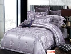 Super Design Pucioasa Lenjerii de pat Jacquard Lux, 6 piese, cod SP09 Lenjerie de pat