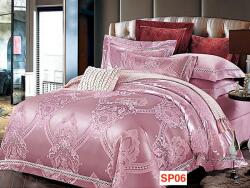 Super Design Pucioasa Lenjerii de pat Jacquard Lux, 6 piese, cod SP06 Lenjerie de pat