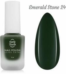 Naní körömlakk Super Shine 10 ml - Emerald Stone