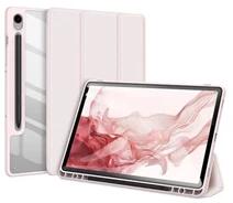Dux Ducis GP-147045 Galaxy Tab S9 LTE (SM-X716) / Galaxy Tab S9 WIFI (SM-X710) rózsaszín bőr hatású oldalra nyíló tok (GP-147045)