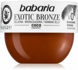 Babaria Tanning Jelly Exotic Bronze test gél barnulást gyorsító 75 ml