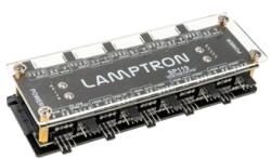 Lamptron Splitter Hub PWM/ARGB Lamptron SP119, 20 porturi, alimentare SATA/Molex, culoare neagra, LAMP-SP119