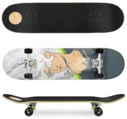 Spokey - SKALLE II Skateboard 78, 7 x 20 cm, ABEC7, gri (5905339409942) Skateboard