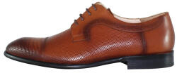 Nevalis Pantofi barbati, Nevalis, 127-S-Maro, elegant, piele naturala, cu toc, maro (Marime: 41)