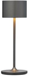 blomus Blomus FAROL MINI hordozható asztali lámpa, 19, 5 cm, LED, metálszürke, alumínium (67049)