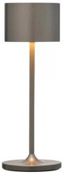 blomus Blomus FAROL MINI hordozható asztali lámpa, 19, 5 cm, LED, égetett fém, alumínium (67050)