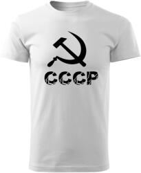 DRAGOWA tricou cccp, alb 160g/m2