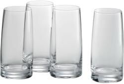 WMF WMF KINEO magas pohár, 360 ml, 4 db-os szett, átlátszó, üveg (907382040)