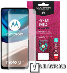 MyScreen MOTOROLA Moto G42 (XT2233-2), MYSCREEN CRYSTAL képernyővédő fólia, CRYSTAL, 1db, Sík részre (M6929CCBF)