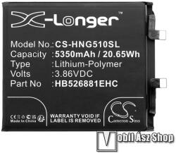 Cameron Sino akku - 3, 86V / 5350mAh Li-Polymer, HB526881EHC kompatibilis - HUAWEI Honor Magic5 Pro (PGT-AN10) - CS-HNG510SL (CS-HNG510SL)