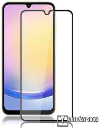Mocolo SAMSUNG Galaxy A15 4G, A15 5G, A25 5G, MOCOLO 3D Curved üvegfólia, 9H, 0, 33mm, Teljes, Fekete