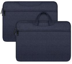 Dux Ducis LBTC kézitáska álló LAPTOP/NOTEBOOK/TABLET (univerzális, textil, kézpánt, 15.5-16" méret) SÖTÉTKÉK (GP-157343) - bluedigital